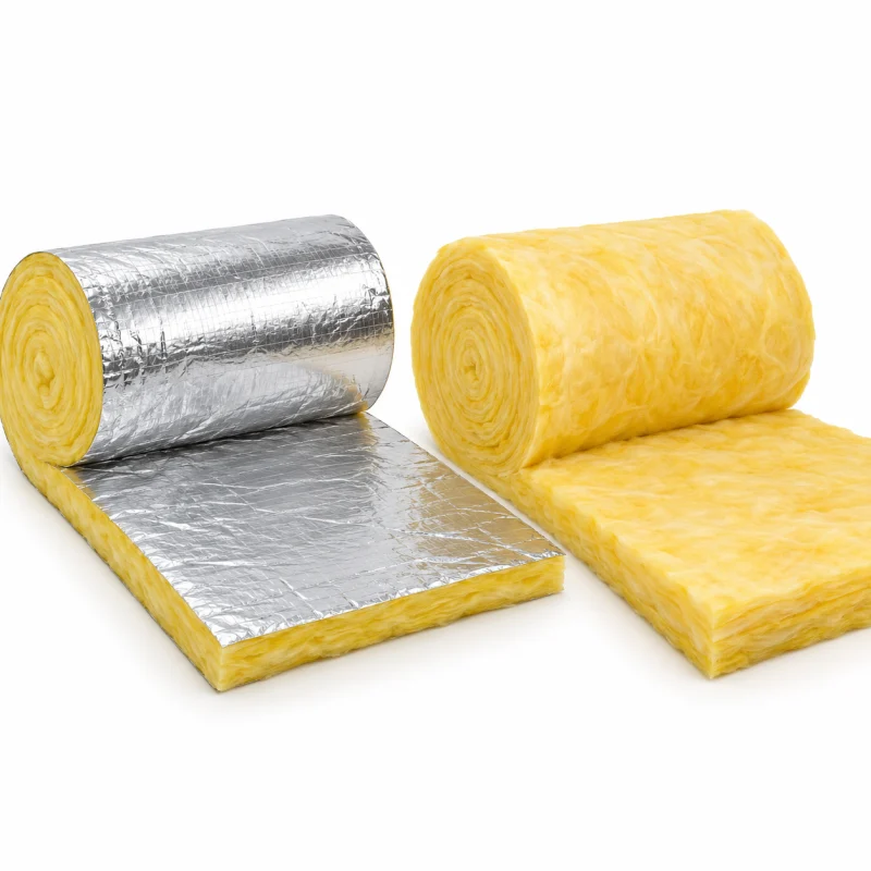 Glasswool Aluminium Foil dan Polos